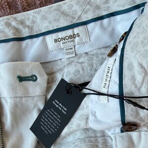 Men’s Bonobos White Pants